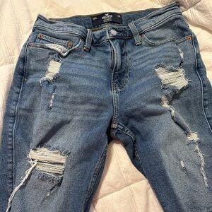 Hollister Men’s Denim Jeans Short Epic Flex Distressed